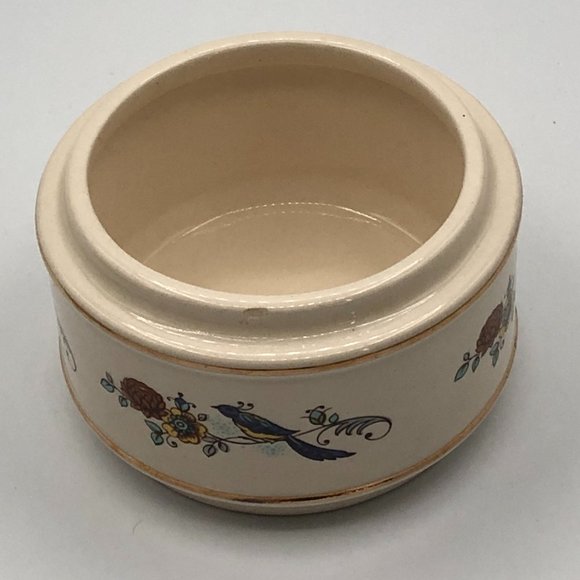 Vintage Sadler England Fine China Trinket Box Birds of Paradise Numbered - Picture 9 of 10